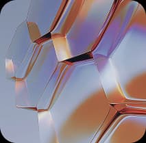 A translucent molecular structure representing hormone signals