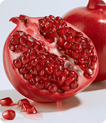 A pomegranate representing long term metabolic resilience